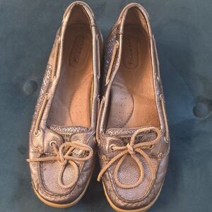 Sperry Women's Bronze Moccasins